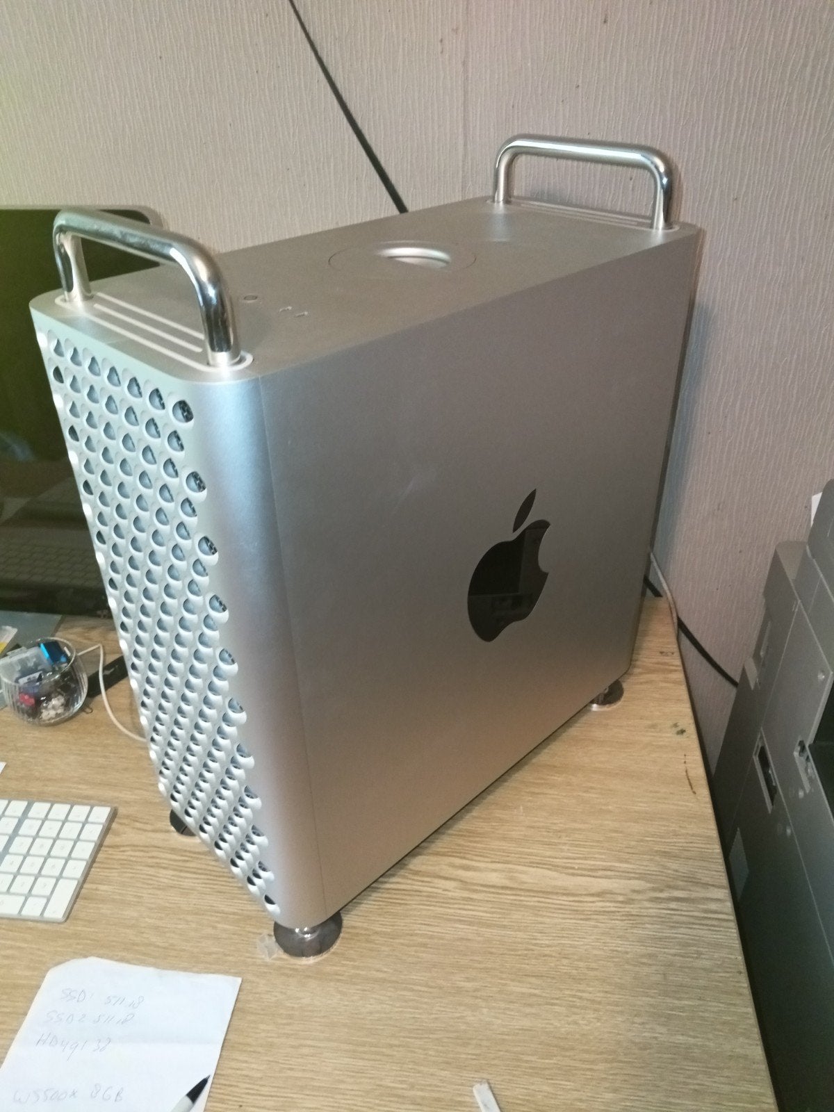 Apple Mac Pro 7.1 3.5 GHz 8-Core 32GB W5500X 500GB  2x 512GB, Computers en Software, Gebruikt, HDD en SSD, 32 GB, Ophalen of Verzenden