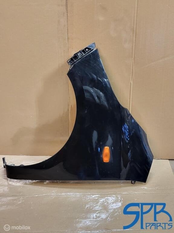 HYUNDAI I10 I 2008-2013 LINKER SPATBORD ZWART Links SCHERM, Gebruikt, Ophalen of Verzenden, Hyundai, HYUNDAI