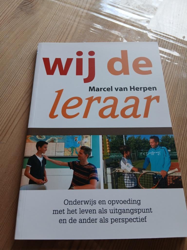 Wij de leraar - Marcel van Herpen, Ophalen of Verzenden, Alpha, Zo goed als nieuw, HBO