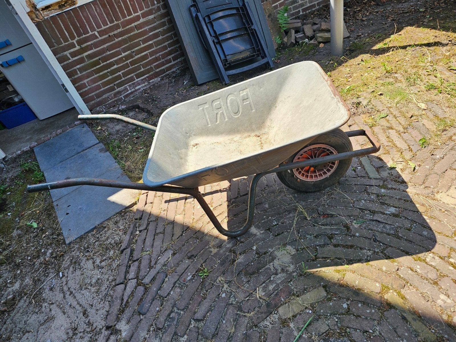 Kruiwagen met zachte band nu €15,00, Ophalen, Gebruikt