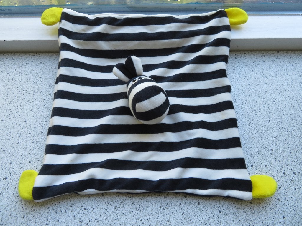 Knuffeldoek IKEA Barnslig Alg Eland zebra zebrapaard, Paard, IKEA, Ophalen of Verzenden, Zo goed als nieuw