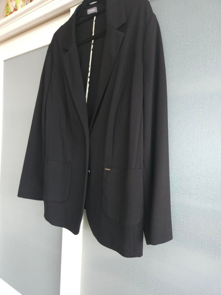 Samoon, zwarte blazer, mt 48 spiksplinternieuw!, Ophalen of Verzenden