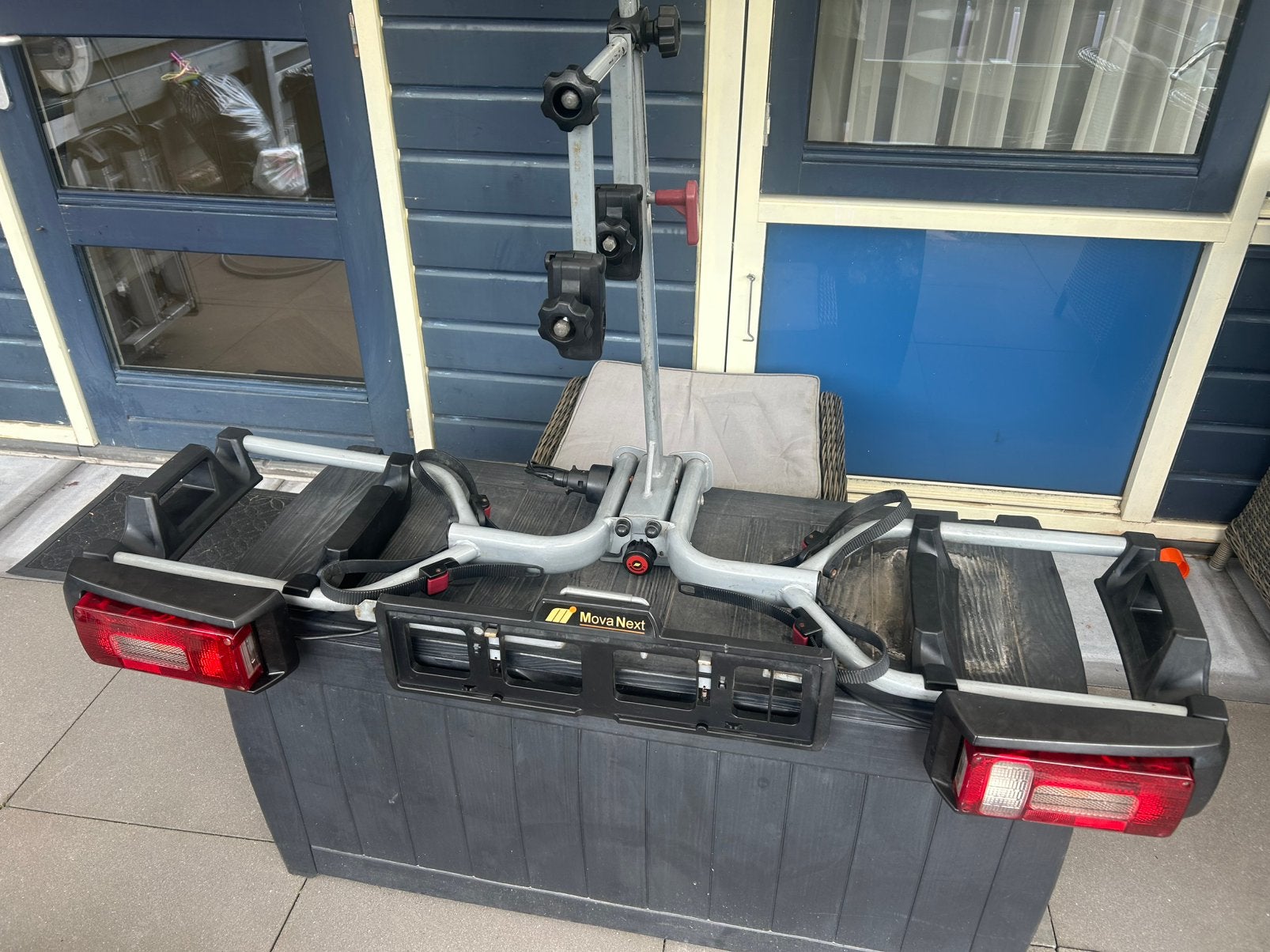 Movanext fietsendrager, Auto diversen, Fietsendragers, Gebruikt, Elektrische fiets, Ophalen of Verzenden, 2 fietsen