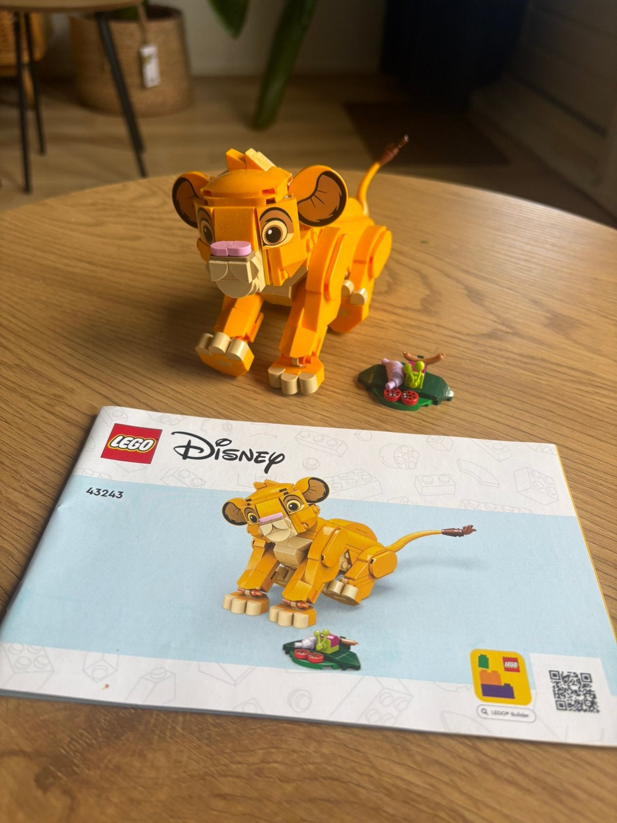LEGO Simba de Leeuwenkoning als welp 43243, Lego, Compleet, Ophalen of Verzenden, Zo goed als nieuw