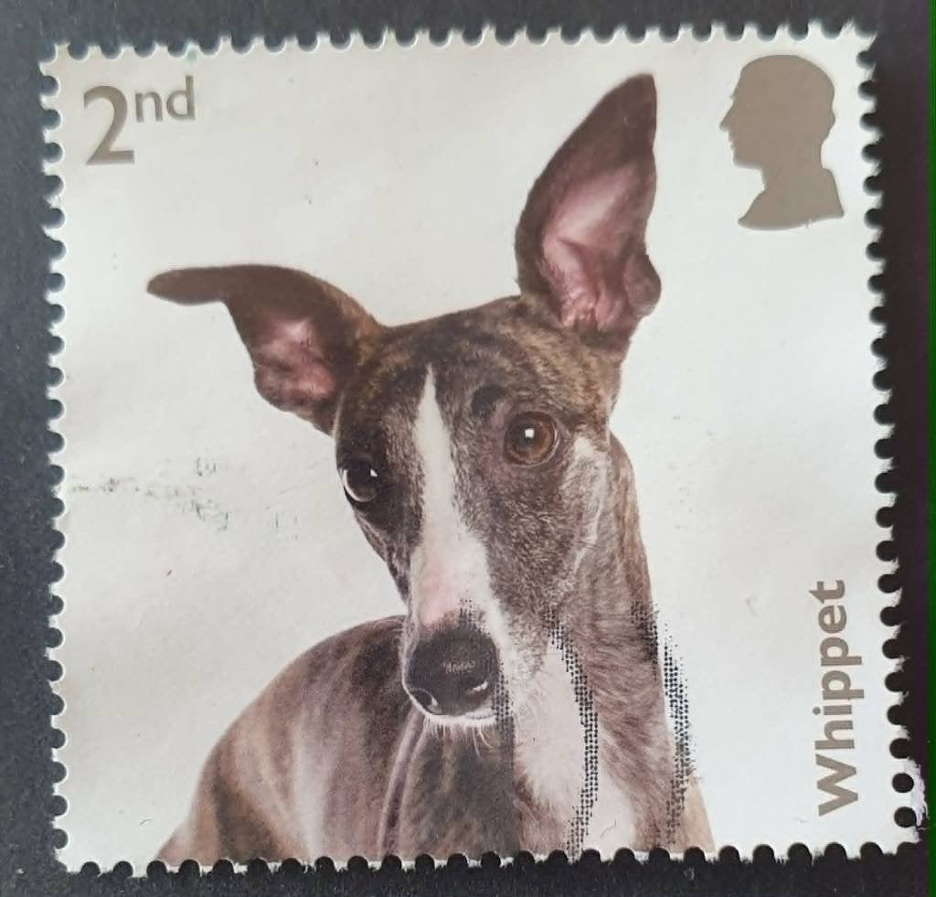 185-26 Engeland / Whippet, Verzenden, Gestempeld