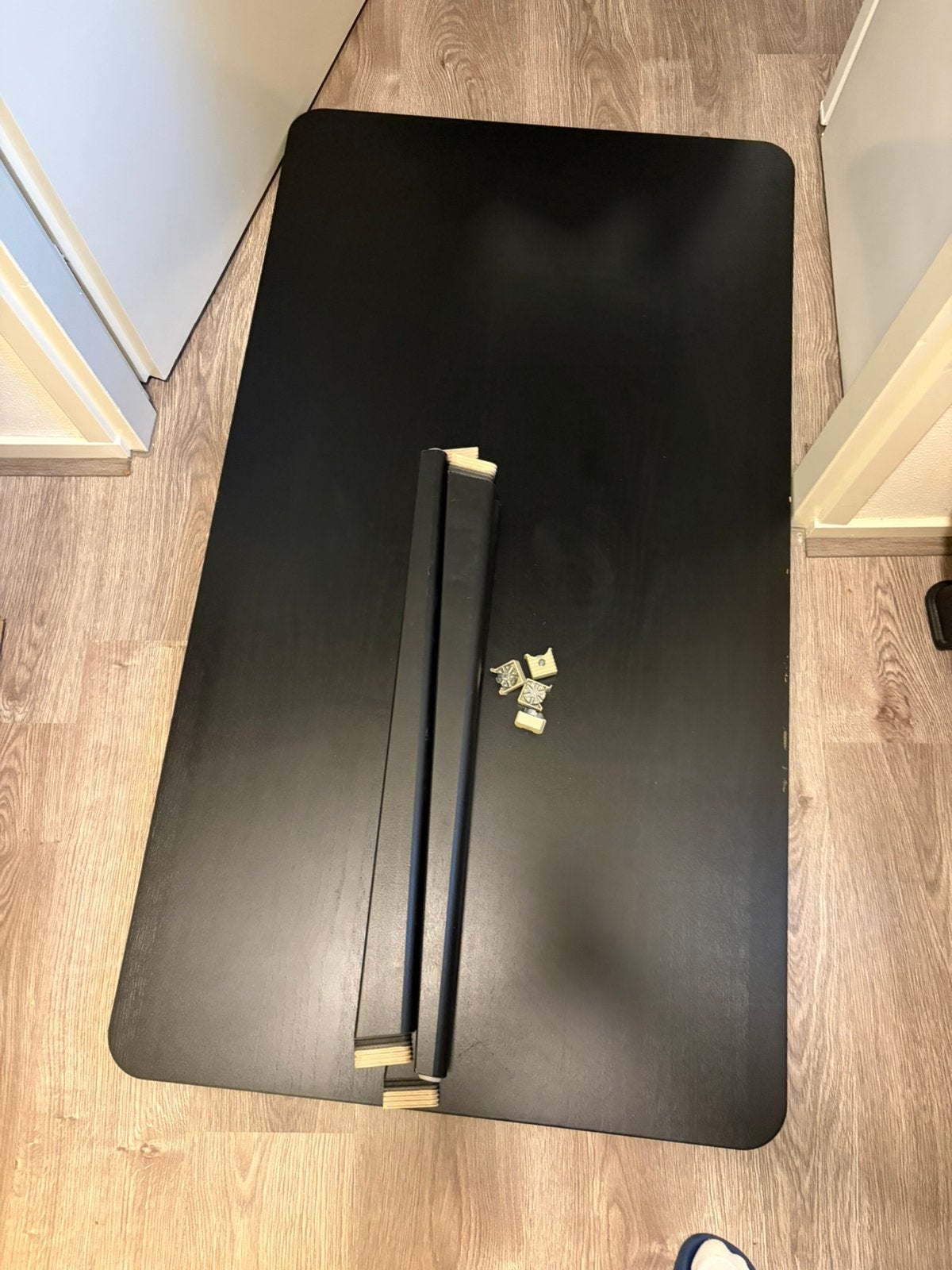Lisabo tabel and chairs, Ophalen, Gebruikt, 100 tot 150 cm, 50 tot 100 cm