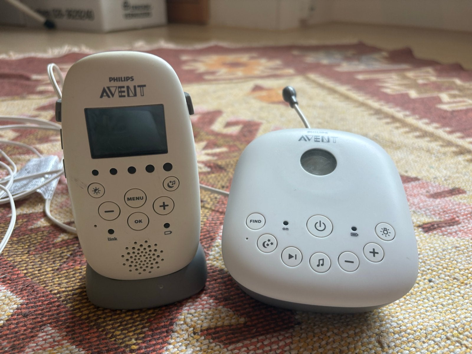 Philips Avent Dect babyfoon., Ophalen of Verzenden, Gebruikt