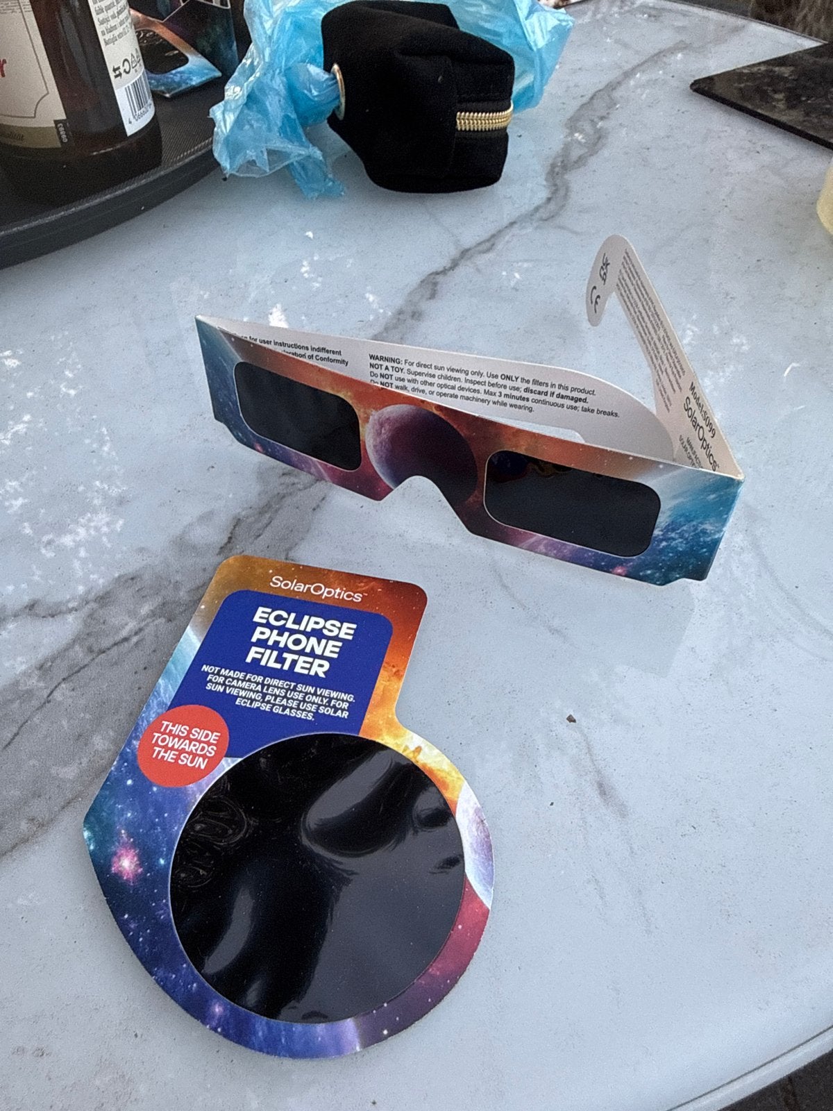 SolarOptics Eclipse Telefoonfilter en Eclipse Bril, Overige merken, Minder dan 50 mm, Nieuw, Ophalen of Verzenden