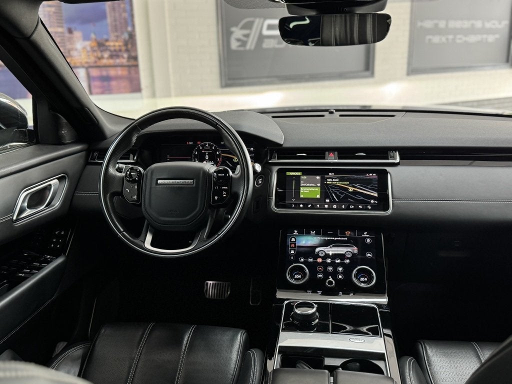 Land Rover Range Rover Velar P300 R-Dynamic HSE Vol Opties, Auto's, Dealer onderhouden, Gebruikt, 4 cilinders, Zwart