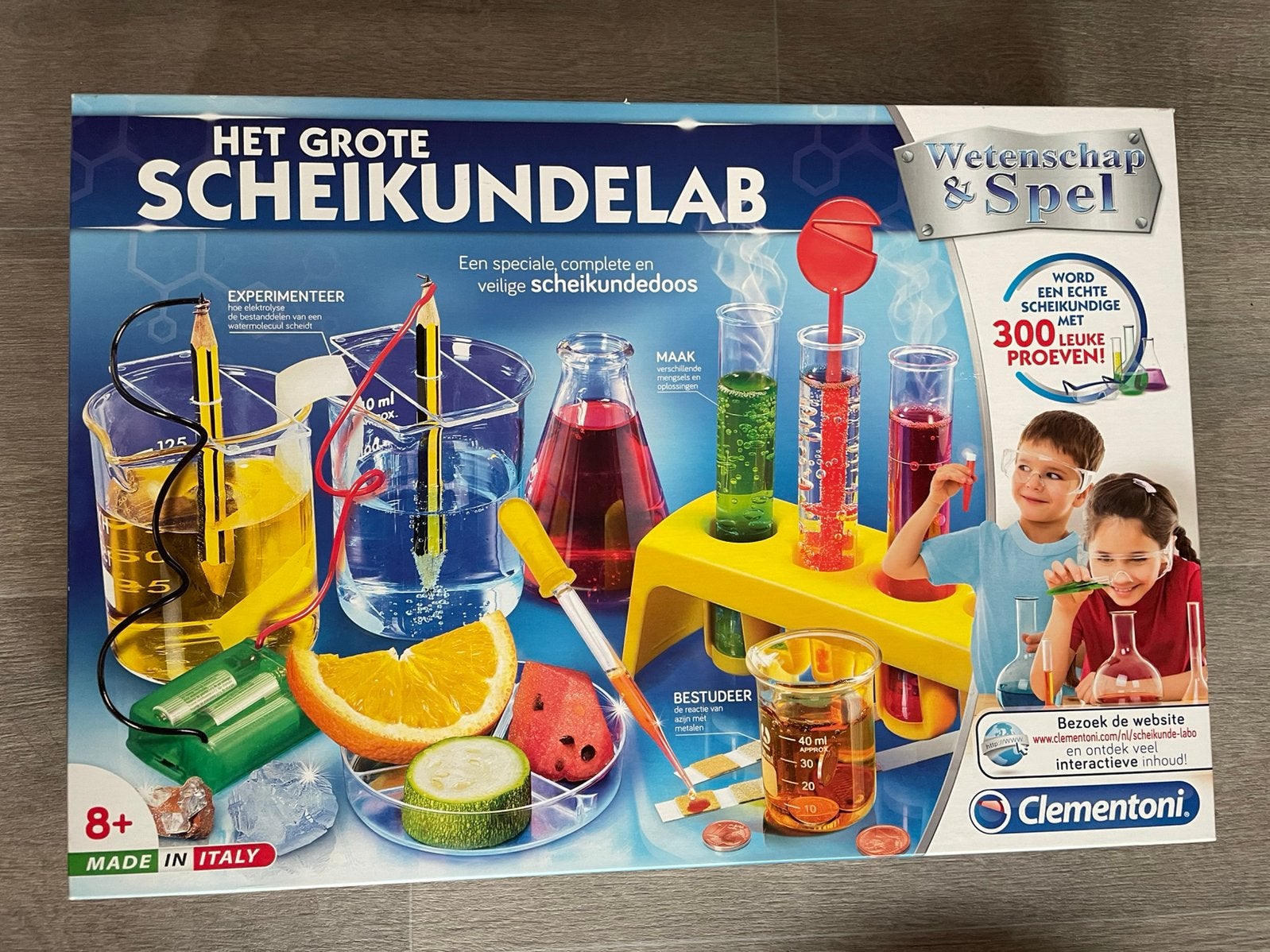 Het grote Scheikundelab, Ophalen of Verzenden, Zo goed als nieuw, Ontdekken