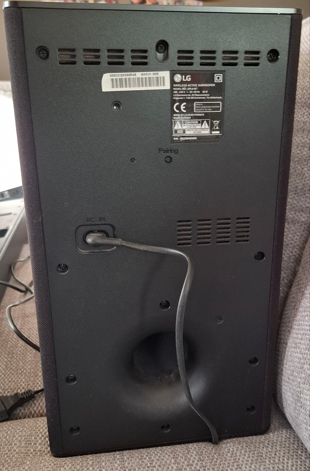 Foto 8 van LG Soundbar met draadloze subwoofer en achterspeakers