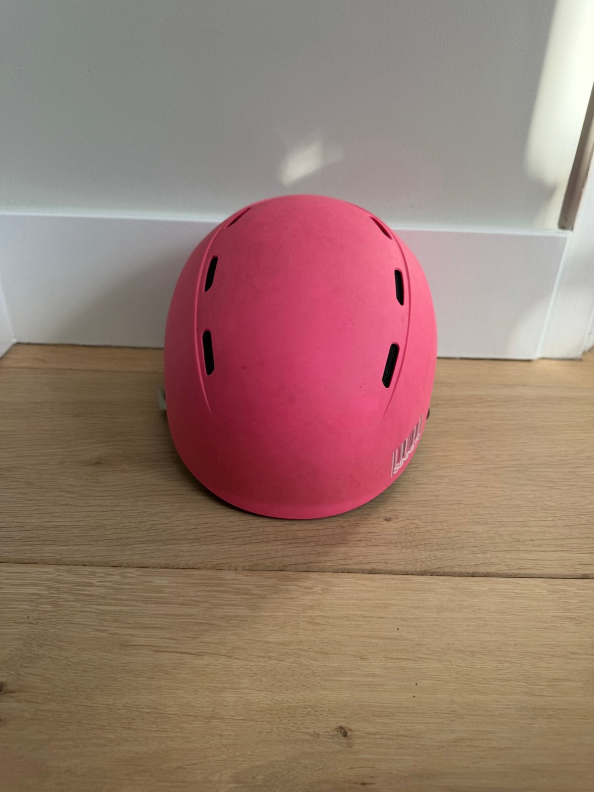 Roze Sinner skihelm - Maat XS (51-54 cm), Overige merken, Gebruikt, Overige typen, Ophalen of Verzenden
