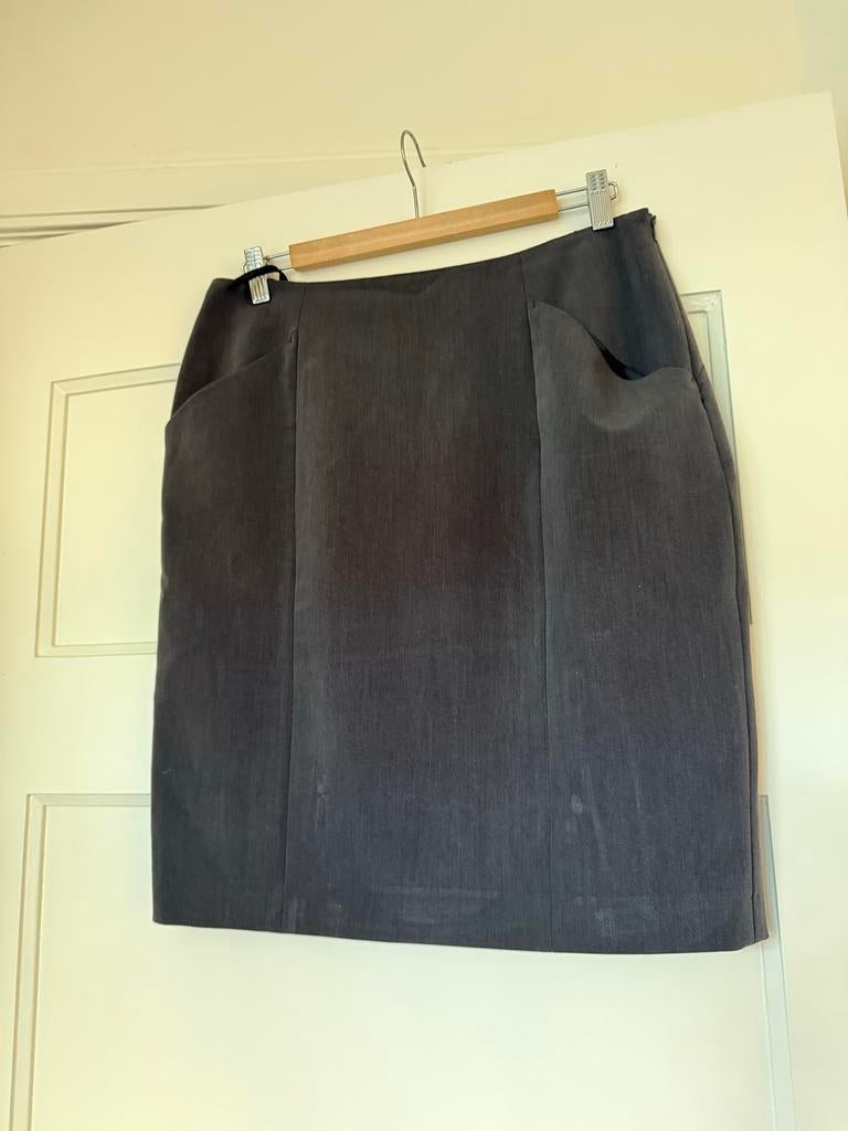Sjiek grijs rokje, Kleding | Dames, Maat 38/40 (M), Overige kleuren, Ophalen of Verzenden, Gedragen