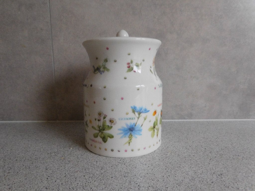 Voorraadpot Wildflowers Marjolein Bastin - 15 cm, Overige merken, Keramiek, Ophalen of Verzenden, Zo goed als nieuw