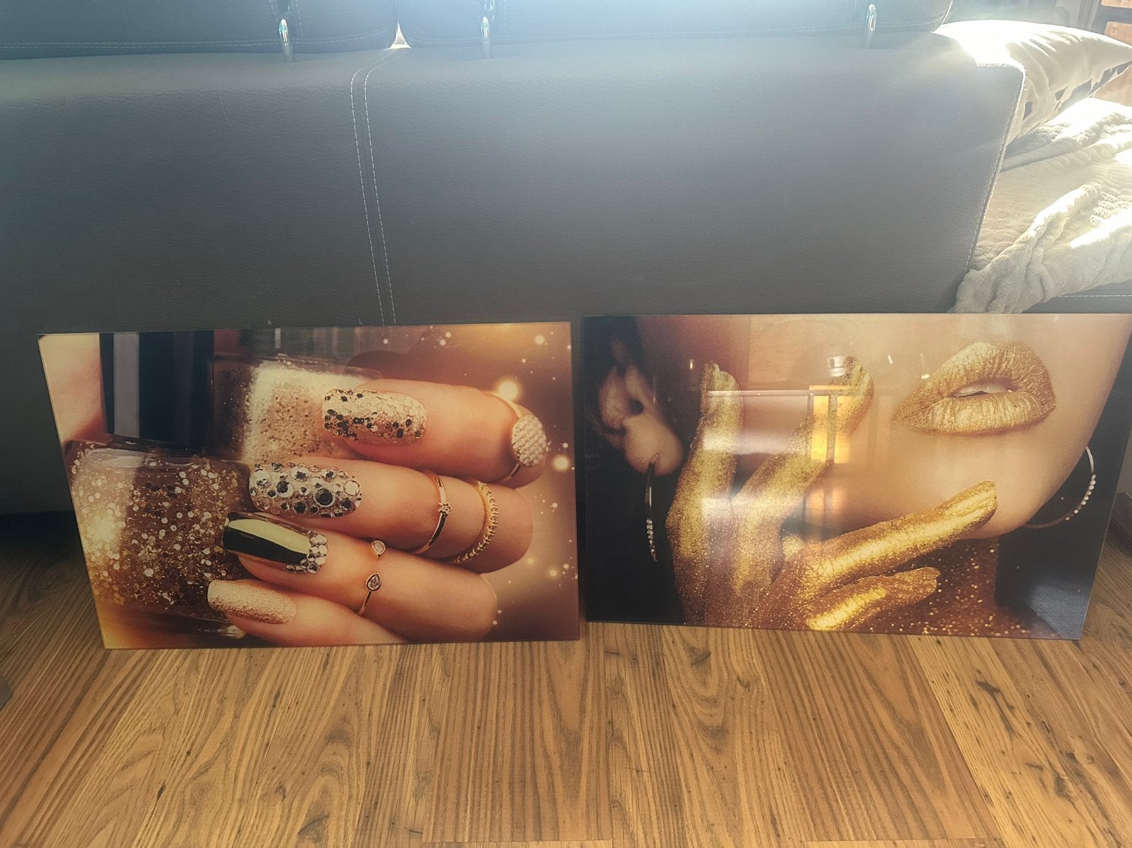 Fashion glas schilderijen, Huis en Inrichting, Woonaccessoires | Schilderijen, Tekeningen en Foto's, Ophalen, Zo goed als nieuw