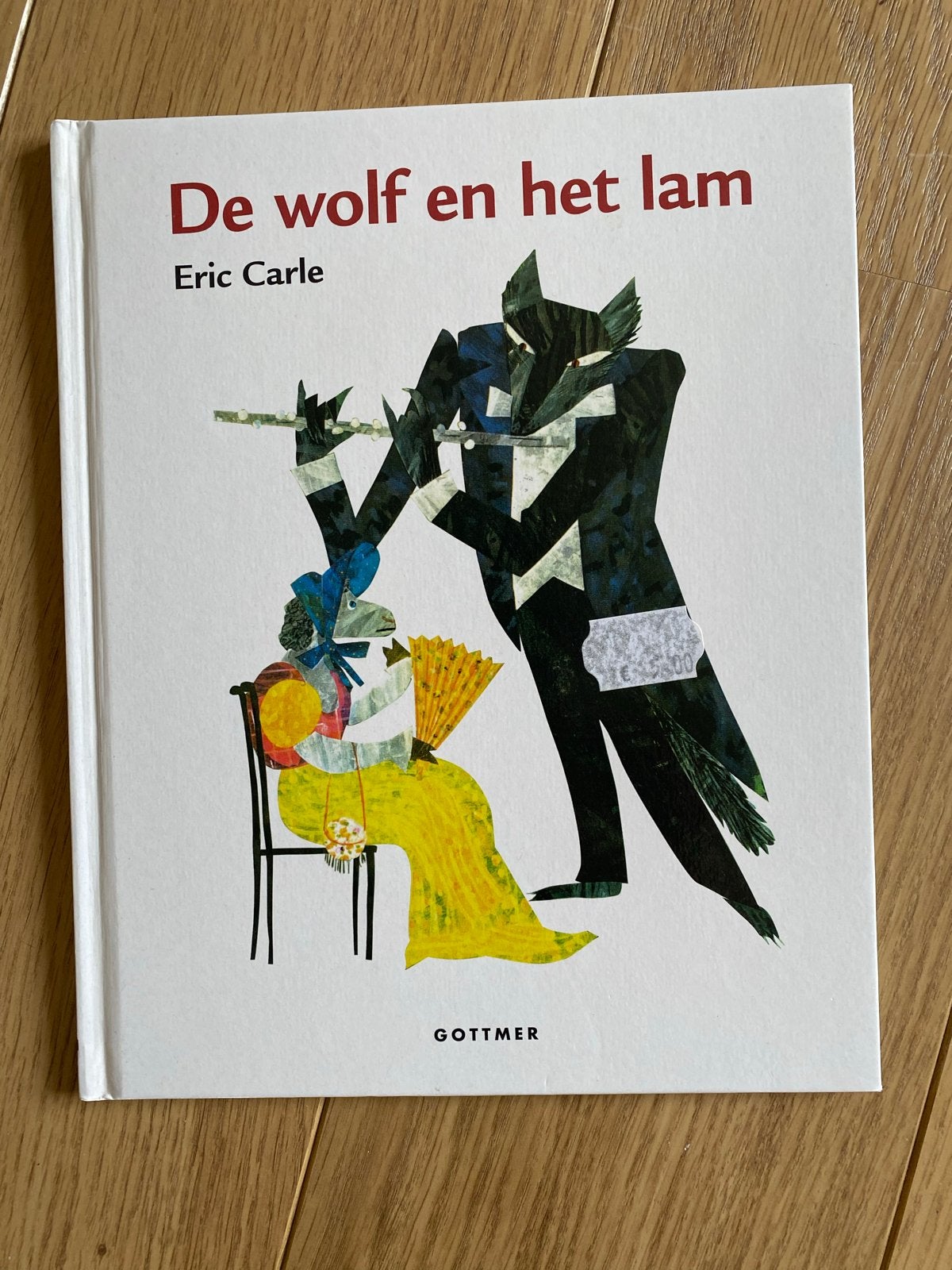 De wolf en het lam - Eric Carle prentenboek, Boeken, Kinderboeken | Kleuters, Zo goed als nieuw, Sprookjes, 4 jaar, Jongen of Meisje