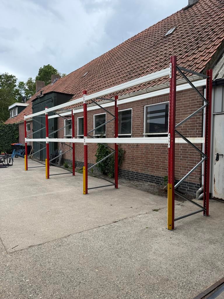 8,5 meter Stow palletstelling, magazijnstellingen, Ophalen