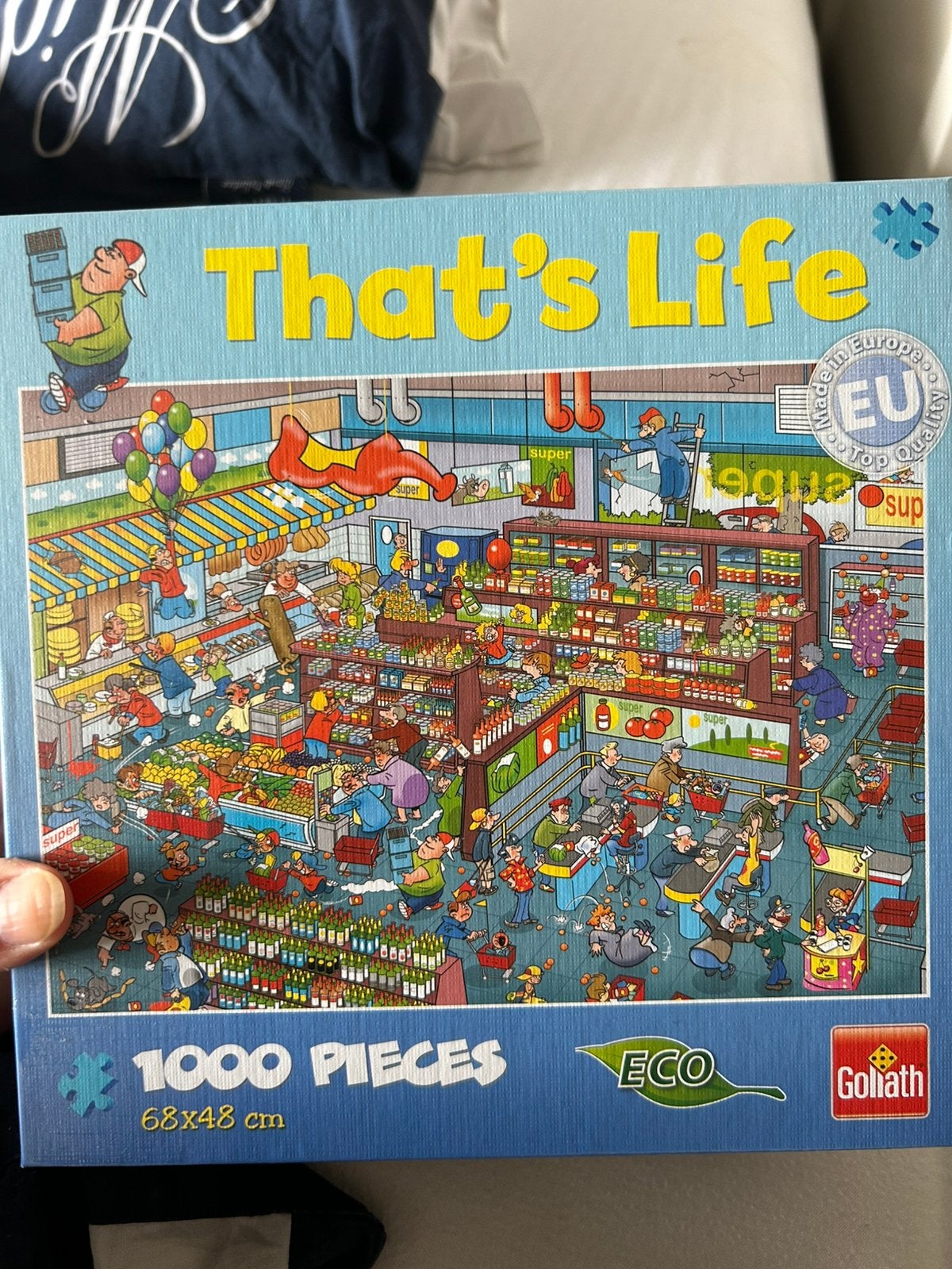 Puzzel 1000 stukjes, Ophalen, 500 t/m 1500 stukjes, Zo goed als nieuw