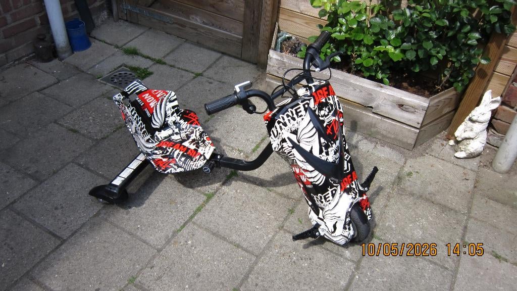 Elektrische Drift Trike 350W 36V Bluetooth - Verin, Ophalen, Zo goed als nieuw