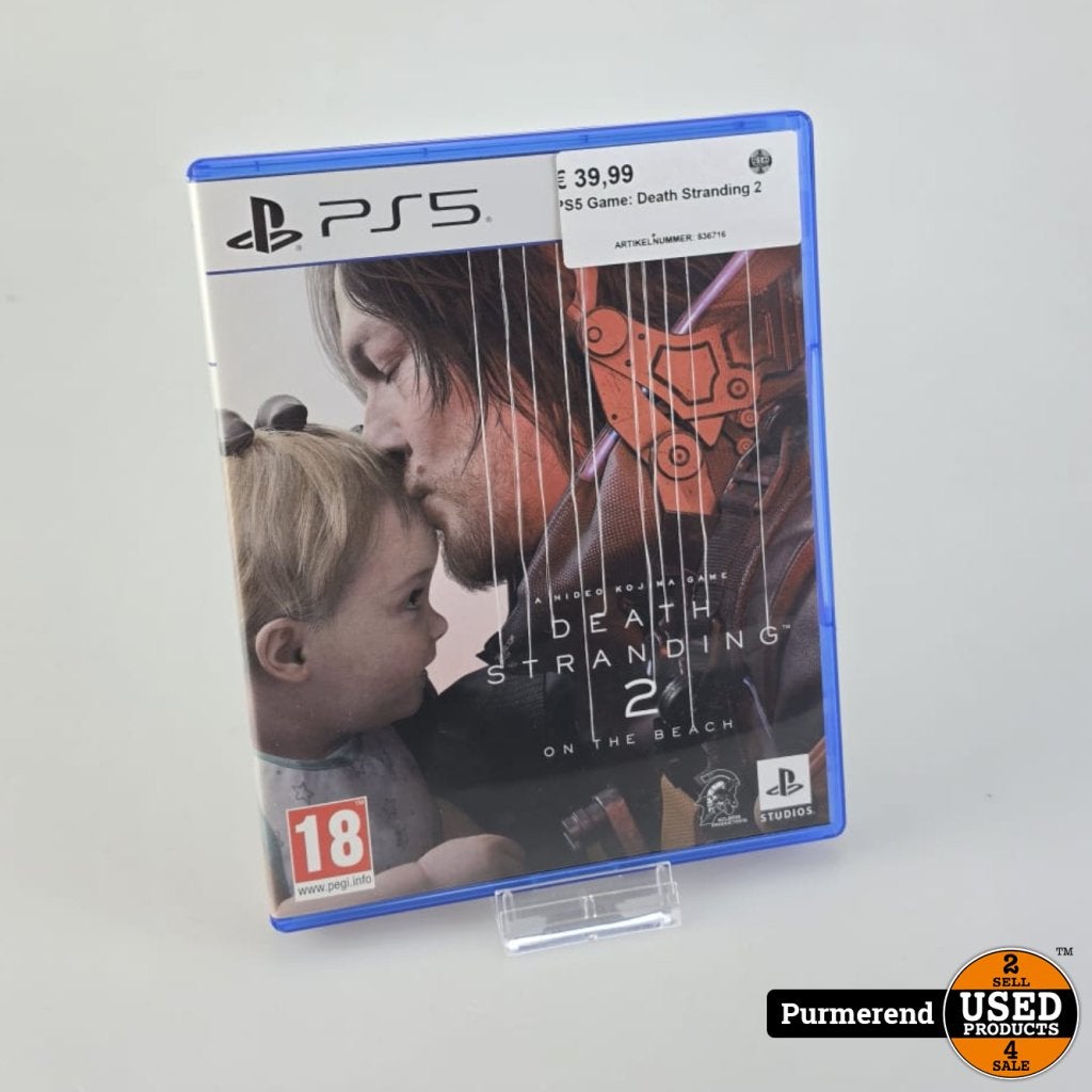 PS5 Game: Death Stranding 2, Sony, Gebruikt, Support@sony.com, 1-7-1 Konan, Minato-ku
Tokyo 108-0075
Japan