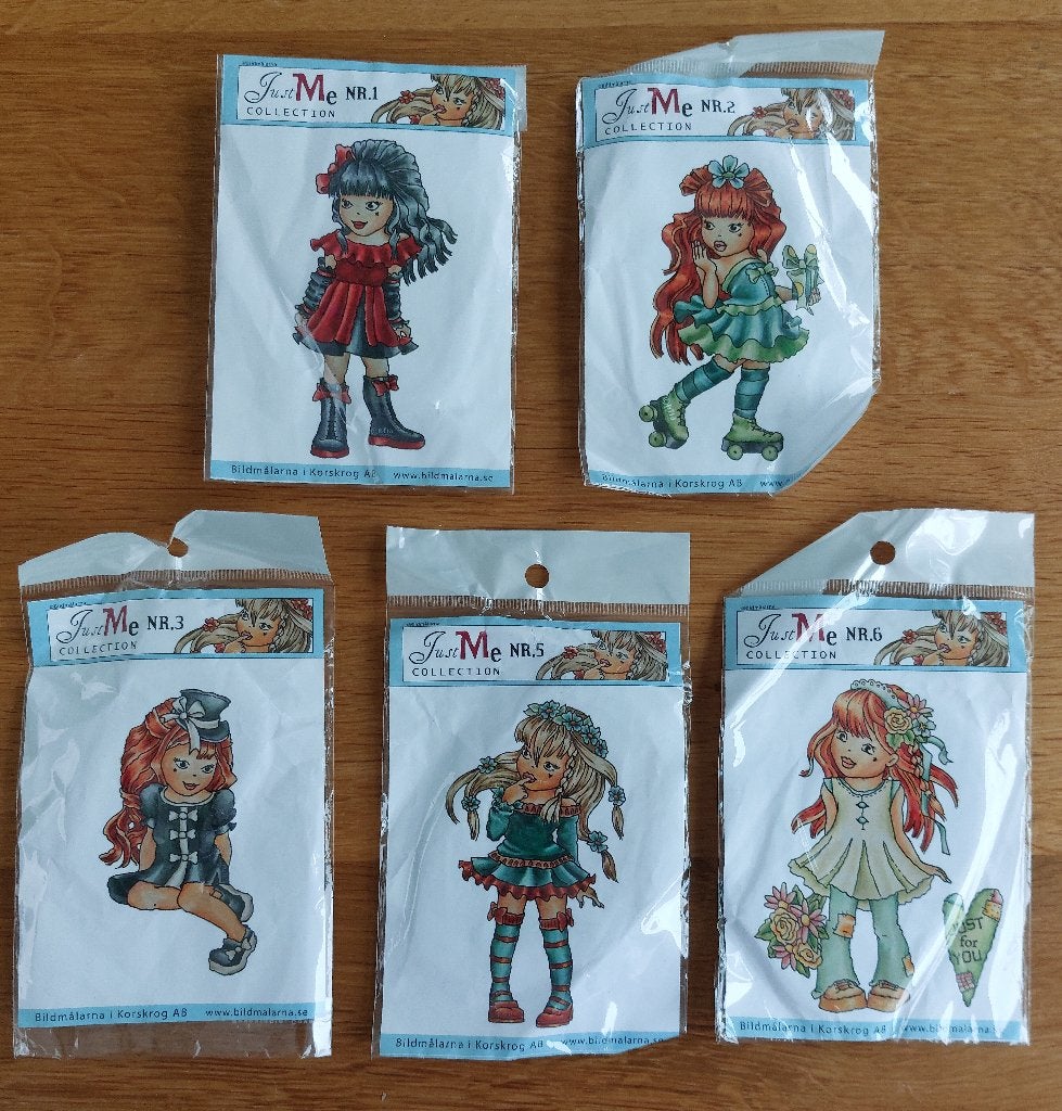 5x Bildmalarna Stempels, Ophalen of Verzenden, Zo goed als nieuw, EZ-mounted stempel