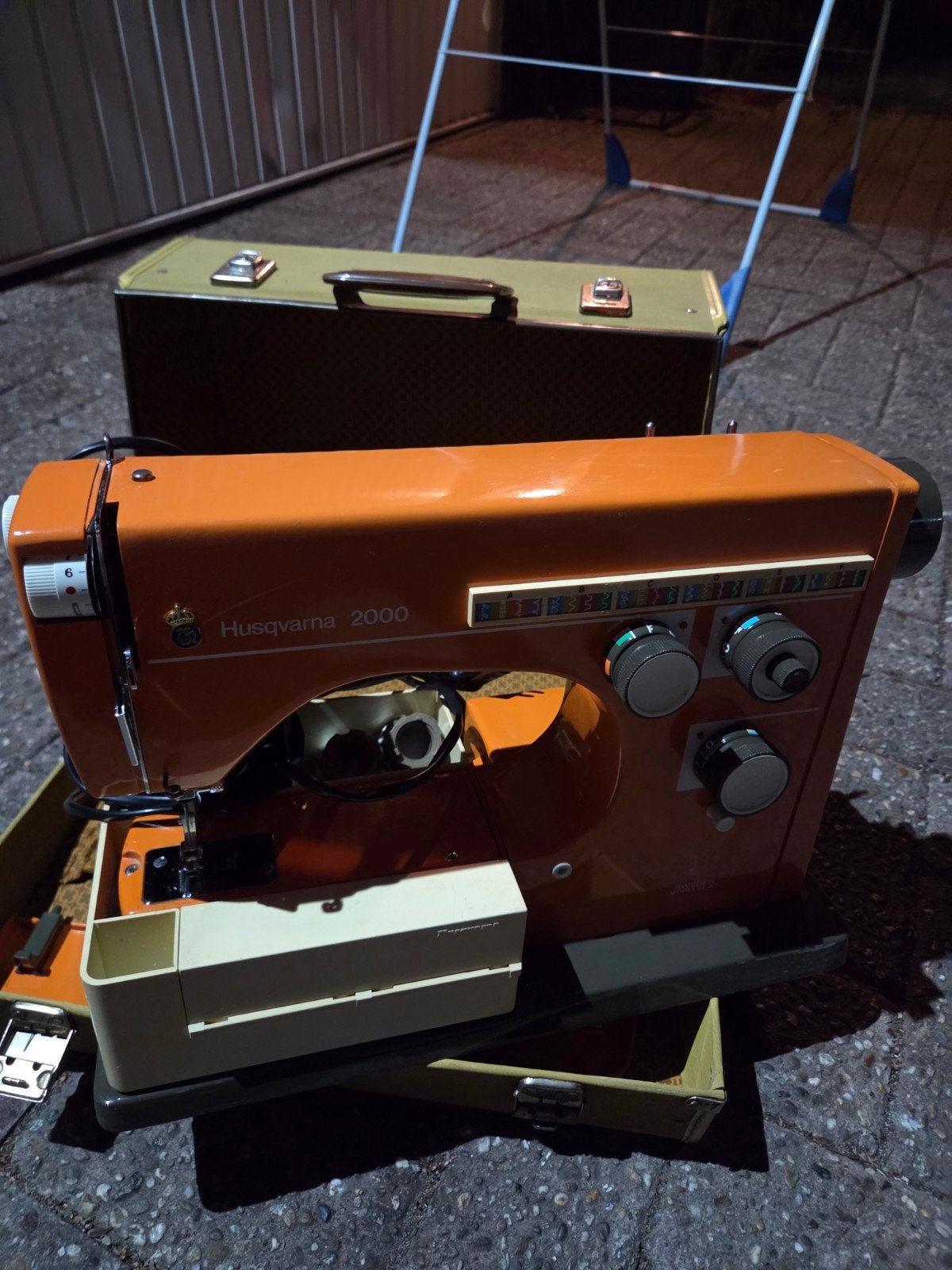 Husqvarna 2000 Naaimachine - Vintage Model 6430, Ophalen of Verzenden, Gebruikt, Naaimachine, Husqvarna