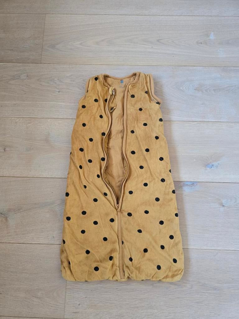 Slaapzak met stippen 68-80, Ophalen of Verzenden, Gebruikt, 70 tot 85 cm, Slaapzak