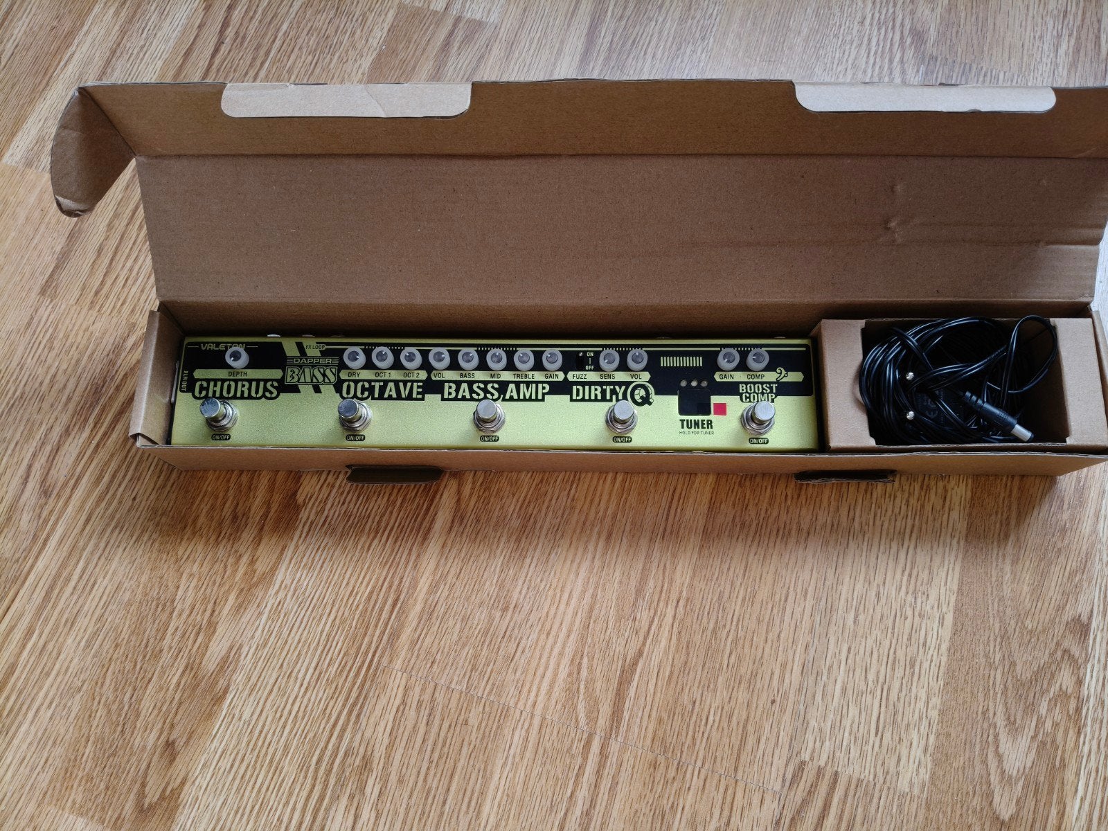 Valeton Dapper Bass Effect Strip - Zo goed als nieuw, Ophalen of Verzenden, Zo goed als nieuw, Multi-effect