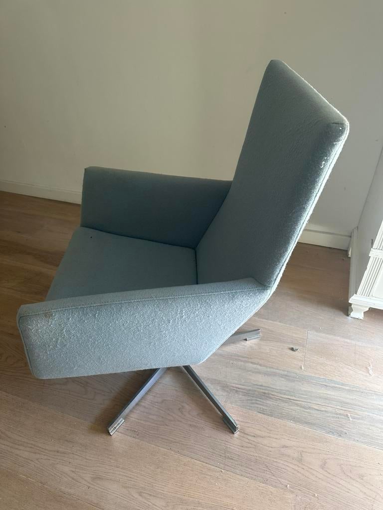 Draaibare marcel Boon stoel, Huis en Inrichting, Fauteuils, Ophalen, Gebruikt, Stof, Modern