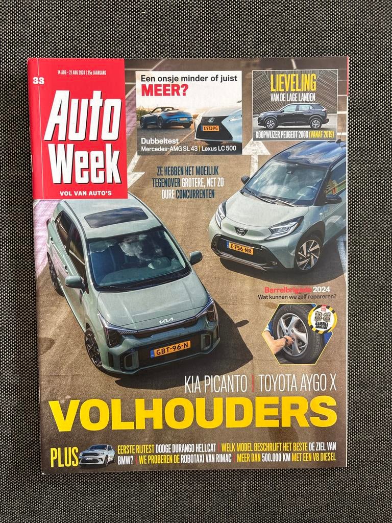 AutoWeek Magazine - 14-21 Augustus 2024 - Kia Picanto, Ophalen of Verzenden, Nieuw, Algemeen