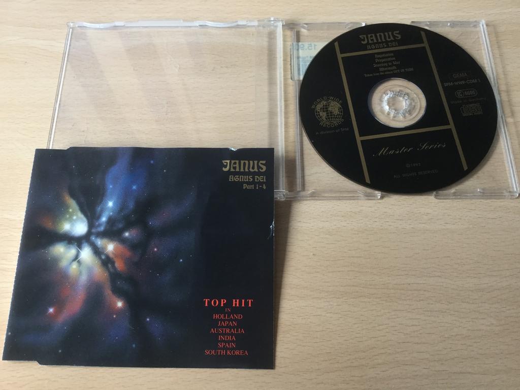 Janus-Agnus Dei. Cd-single complete versie. Uniek., Ophalen of Verzenden, Zo goed als nieuw, Progressive