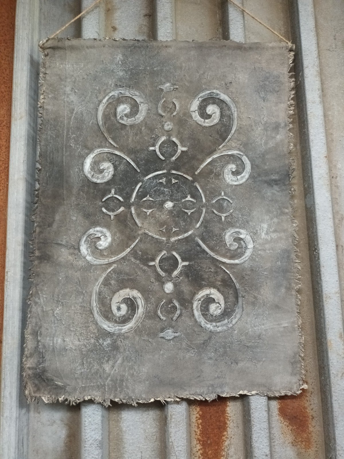 Diverse kalkdoeken 80x60 cm - Landelijke wanddecoratie, Verzenden, Nieuw, Handgemaakt, Landelijk