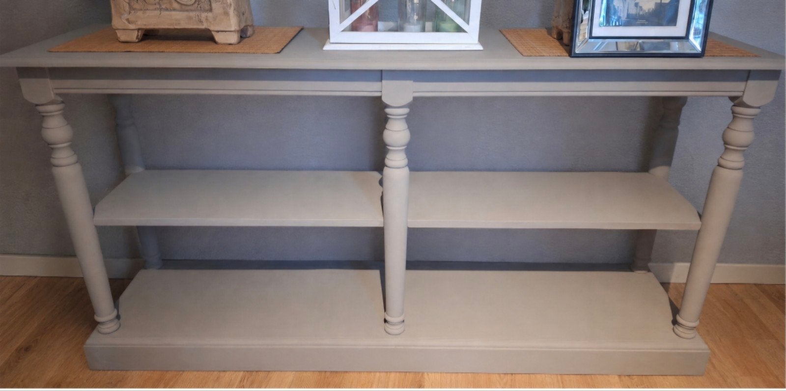 Side table met planken, Huis en Inrichting, Tafels | Sidetables, Ophalen, 25 tot 50 cm, Rechthoekig