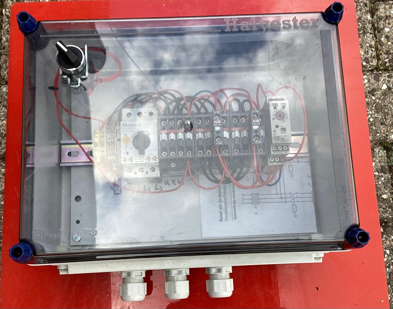 STERDRIEHOEK DRIEHOEK automatisch schakelaar HALYESTER 7,5kW, Hobby en Vrije tijd, Ophalen of Verzenden