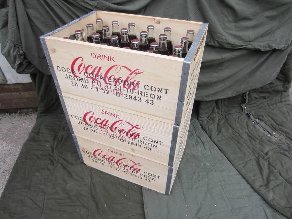 Coca cola Kist, Ophalen of Verzenden, Duitsland, Kist of Geocache