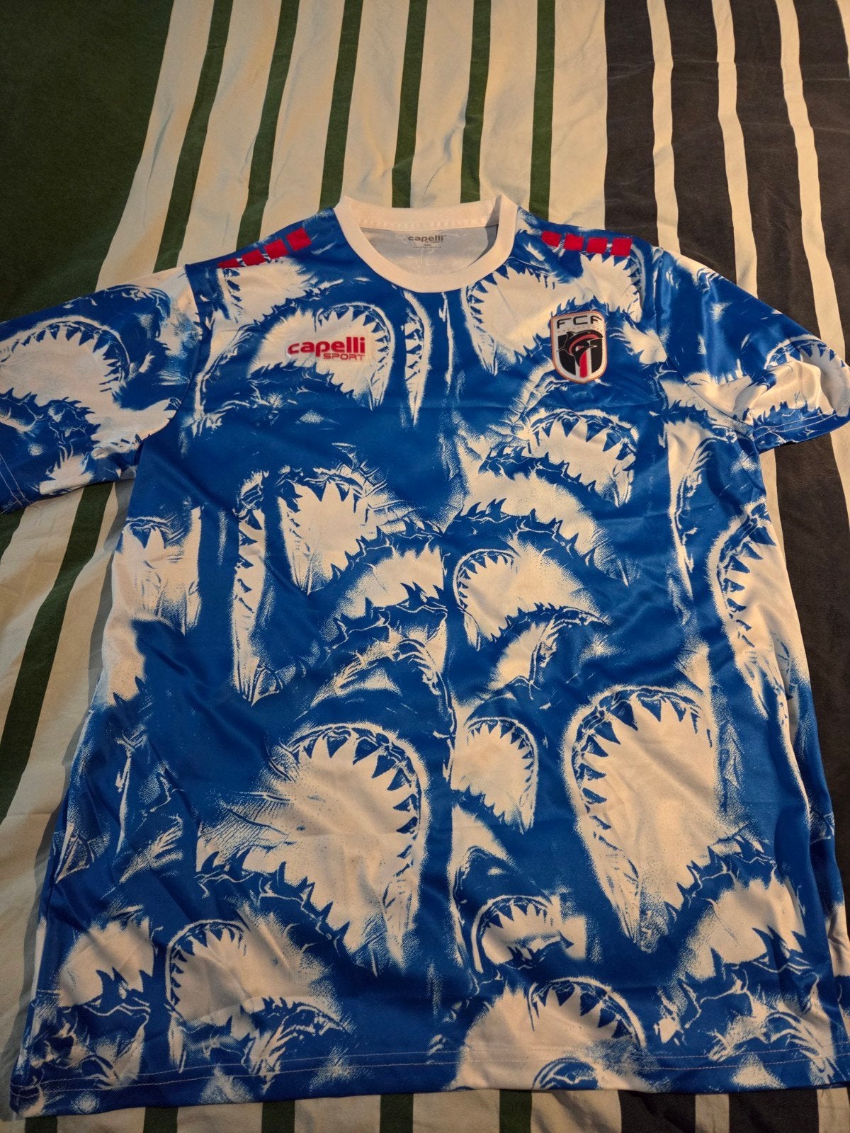 Splinternieuw 4XL tenue / shirt Kaapverdië, Blauw, Nieuw, Overige maten, Ophalen of Verzenden