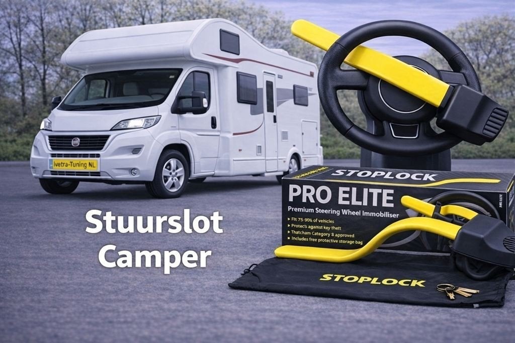 Stoplock Pro Elite | Stuurslot Camper | Stuurlock Camper, Caravans en Kamperen, Ophalen of Verzenden, Info@ivetra-tuning.nl | www.ivetra-tuning.nl