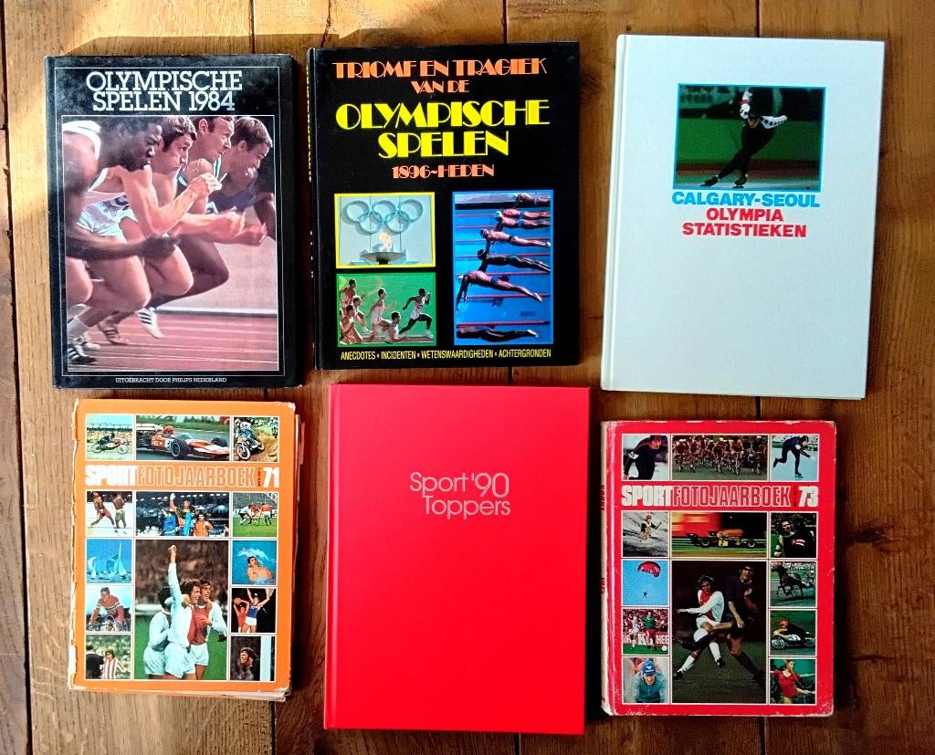Boeken: Olympische Spelen - sportfotojaarboeken - sporttopp, Ophalen of Verzenden, Gelezen