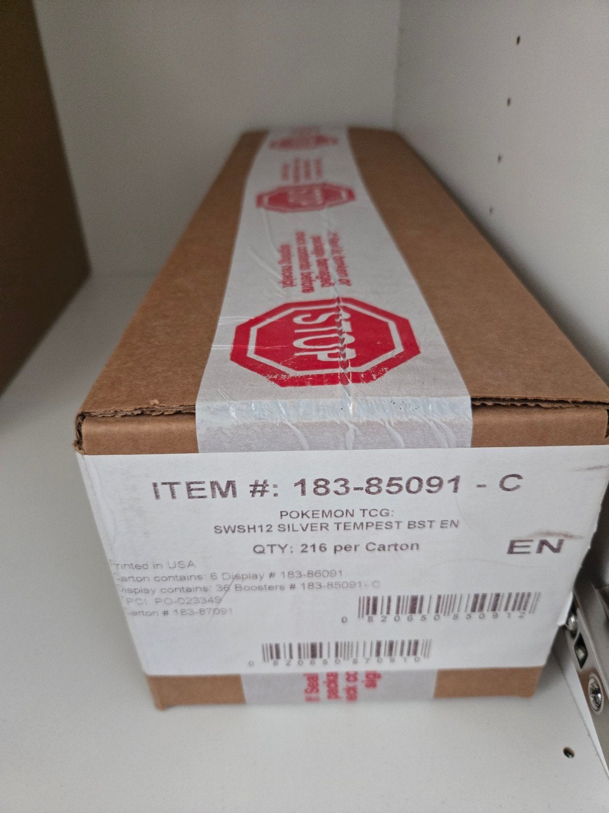Pokémon TCG: Silver Tempest Booster Box (216 Boosters), Hobby en Vrije tijd, Verzamelkaartspellen | Pokémon, Ophalen of Verzenden