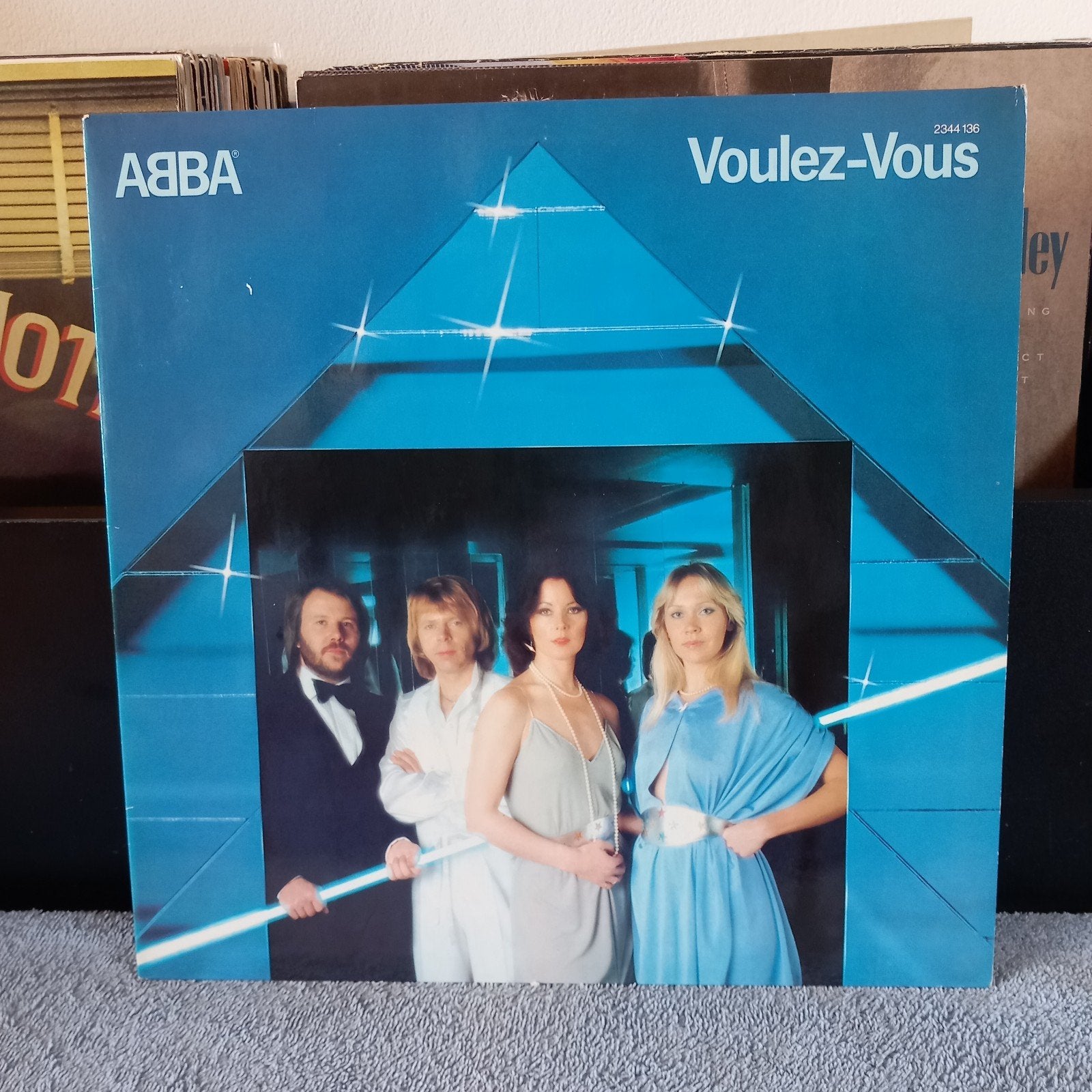 lp abba voulez vous, Ophalen of Verzenden, Gebruikt, 12 inch