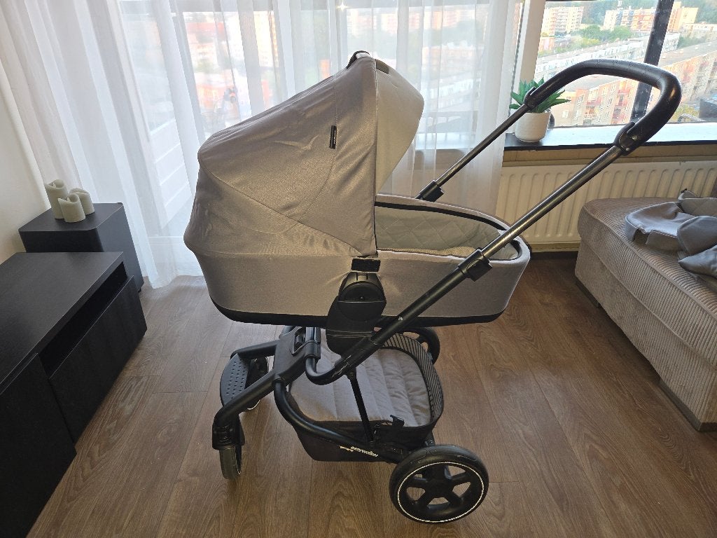 Kinderwagen easy walker, Kinderen en Baby's, Kinderwagens en Combinaties, Gebruikt, Verstelbare duwstang, Combiwagen, Ophalen