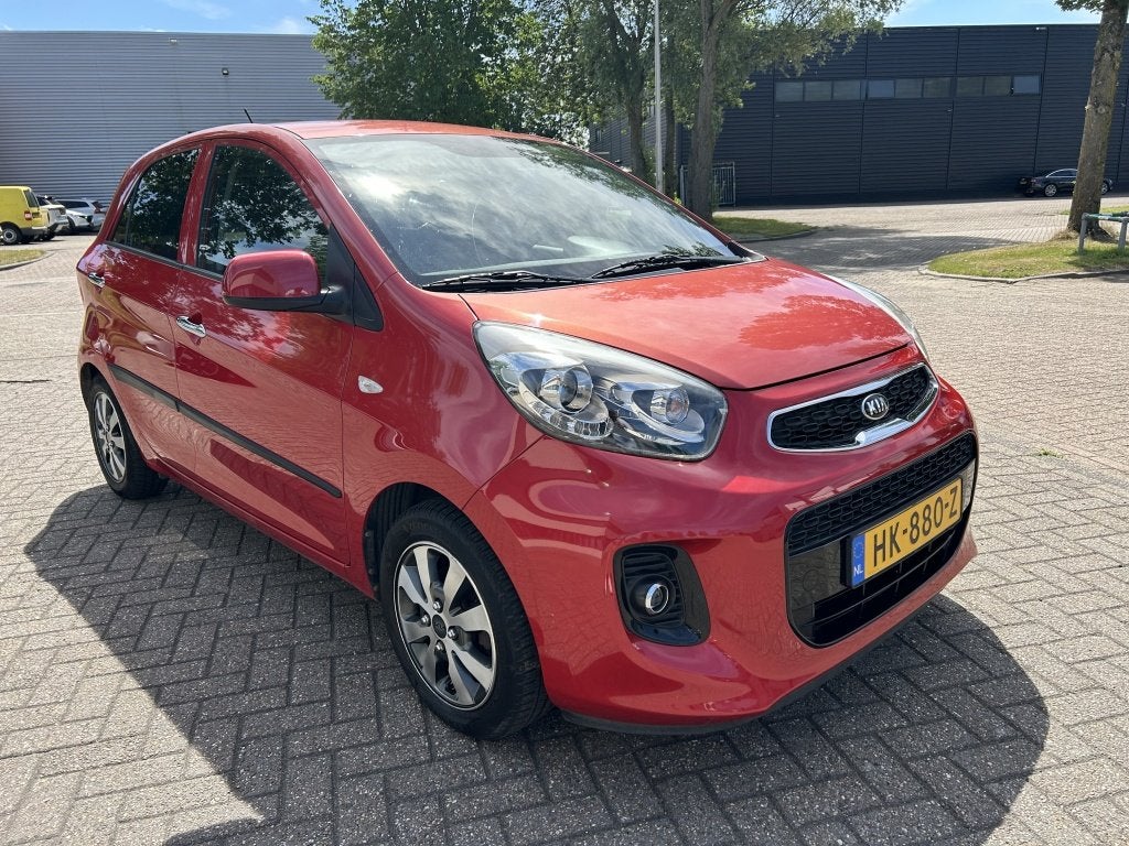 Kia Picanto 1.2 CVVT DynamicLine 84PK CLIMA CRUISE PDC., Euro 5, Stof, Gebruikt, 4 cilinders