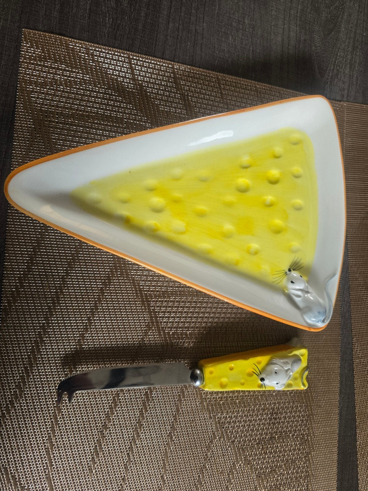 Bassano Kaasplankje met Mesje - Made in Italy, Ophalen of Verzenden
