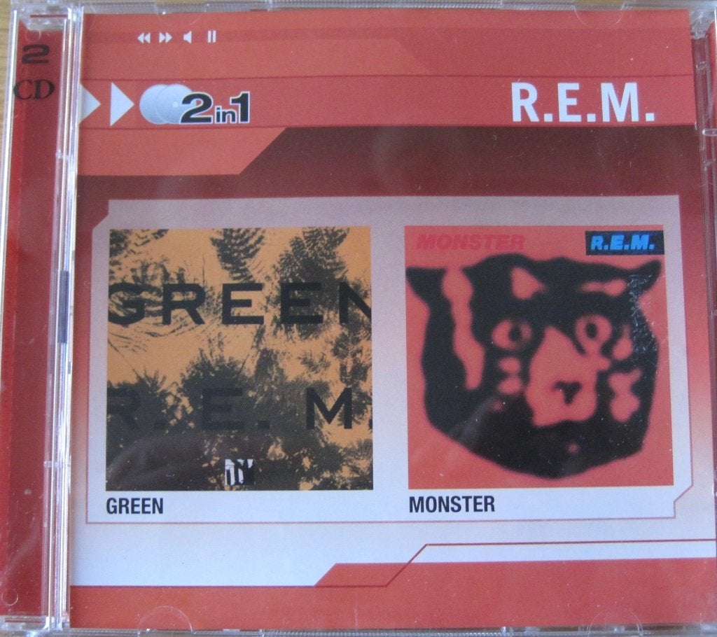 R.E.M. - 2 albums - Green en Monster, Cd's en Dvd's, Ophalen of Verzenden, Zo goed als nieuw, Elektronisch