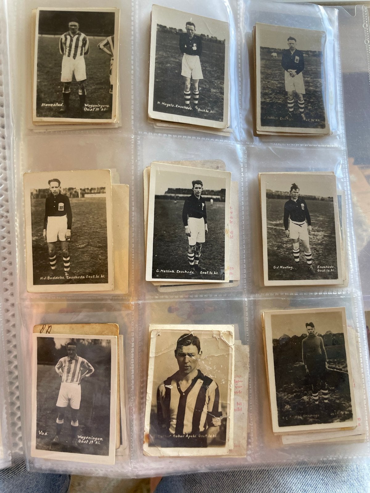 Voetbalplaatjes jaren '30 -, Ophalen of Verzenden, Gebruikt, Overige binnenlandse clubs, Spelerskaart