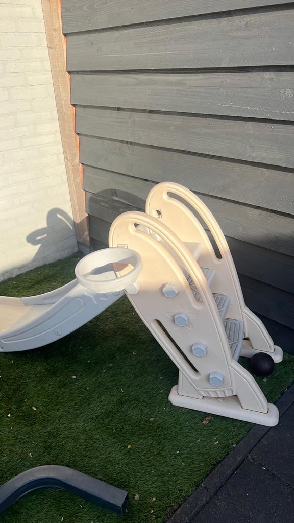 Zo goed als nieuwe peuter glijbaan – Beige/Crème, Ophalen of Verzenden, Zo goed als nieuw, Glijbaan