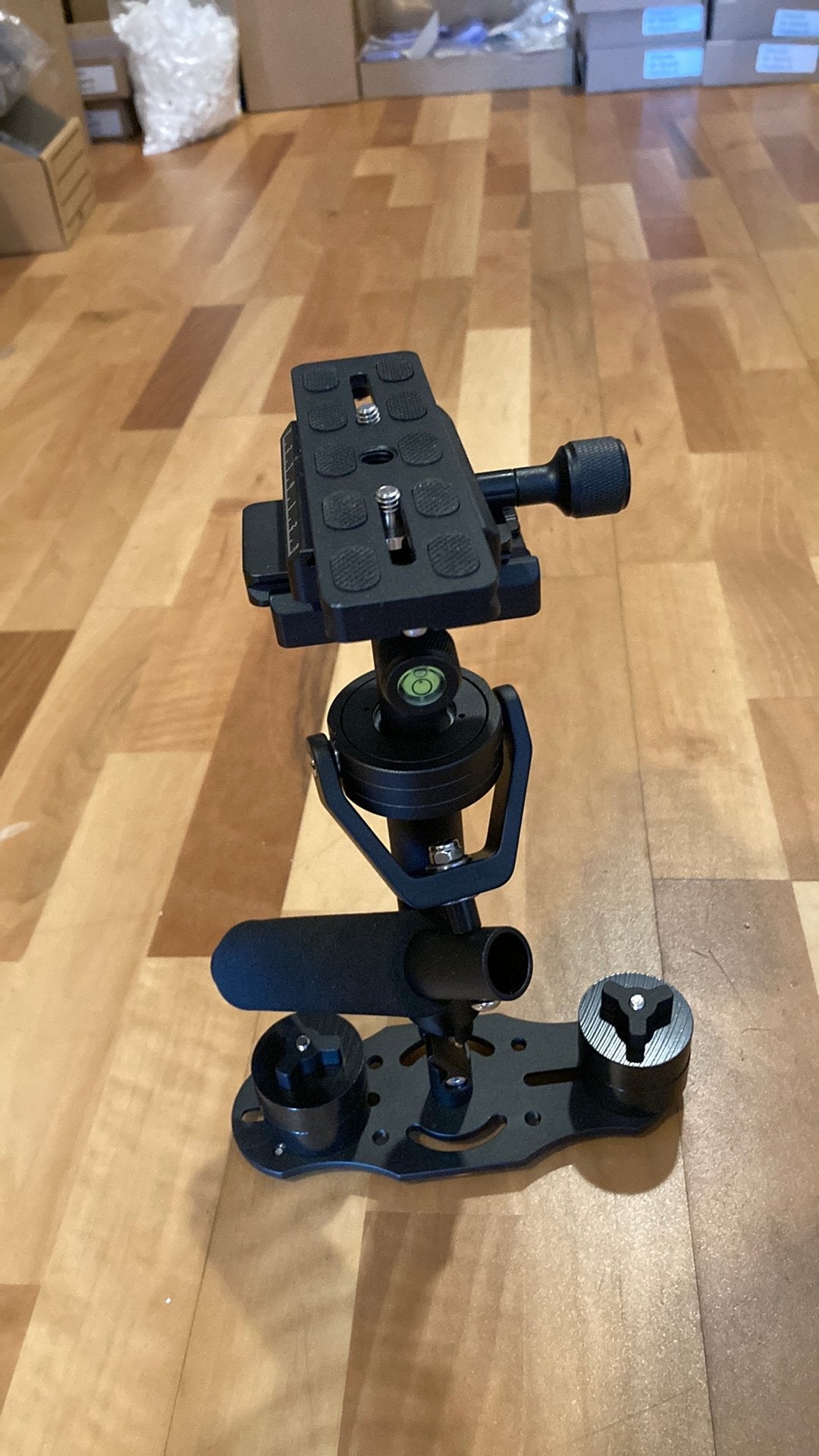 Camera stabilzer - alumunium - type S40, Audio, Tv en Foto, Fotografie | Statieven en Balhoofden, Verzenden, Zo goed als nieuw