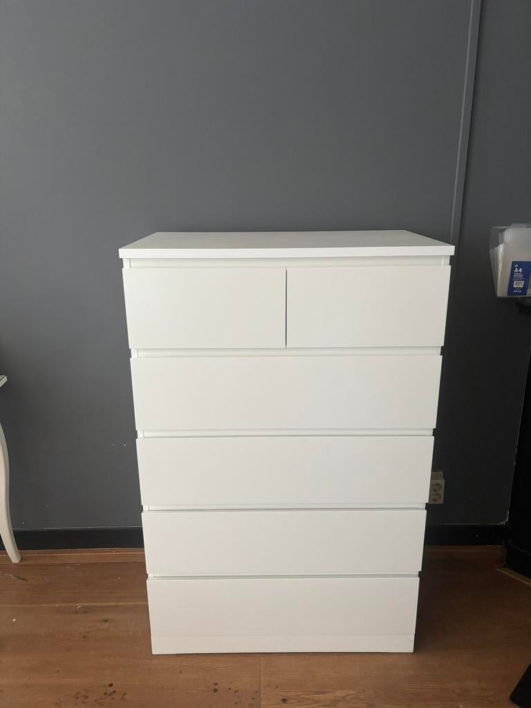IKEA MALM ladekast, Ophalen, 5 laden of meer, 100 tot 150 cm, 50 tot 100 cm