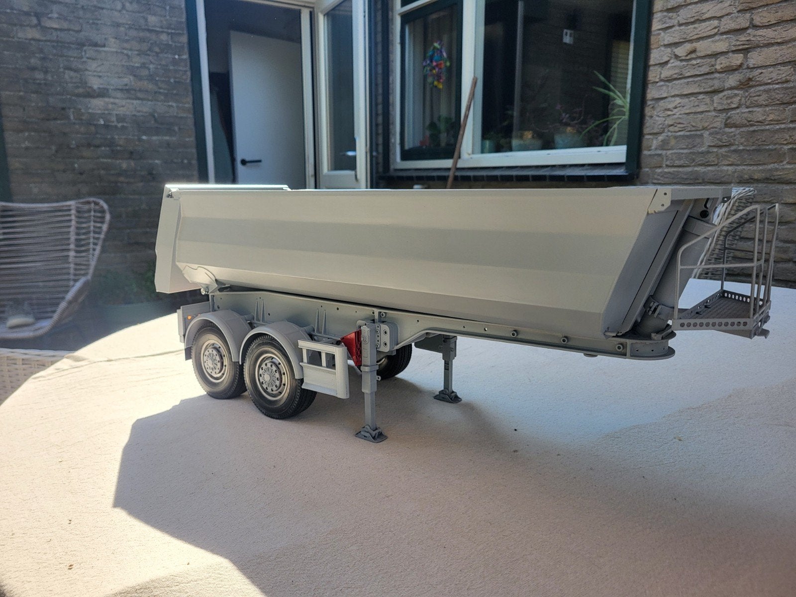 tamiya truck kipper trailer 1/14, Ophalen of Verzenden, Nieuw
