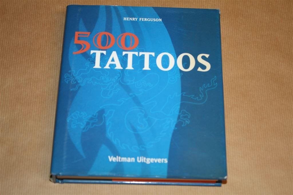 500 Tattoos. 500 afbeeldingen in kleur en zwart-wit., Ophalen of Verzenden, Gelezen